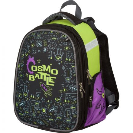 Ранец Комус Класс Joy Cosmo Battle, 2 отд., 2 кармана, 38х31х20 Ранец Комус Класс Joy Cosmo Battle, 2 отд., 2 кармана, 38х31х20