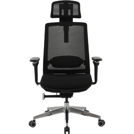 Кресло BN_Hg_EChair-520 STC сетка/ткань черный, алюминий