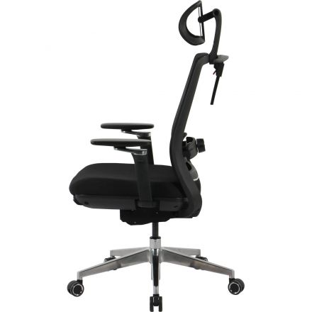 Кресло BN_Hg_EChair-520 STC сетка/ткань черный, алюминий