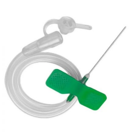 Игла-бабочка Устройство для вливания в малые вены  21G SFM 100шт./уп.