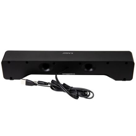 Колонка-саундбар KAIGO (КАЙГО) GE-1002, 6 Вт, AUX, USB, черная, 514223 Колонка-саундбар KAIGO (КАЙГО) GE-1002, 6 Вт, AUX, USB, черная, 514223