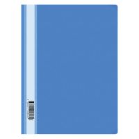 Папка-скоросшиватель пластик. OfficeSpace А4, 160мкм, голубая с прозр. верхом