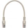 Патч-корд UTP Cablexpert PP12-0.25M кат.5e, 0.25м, литой, сер