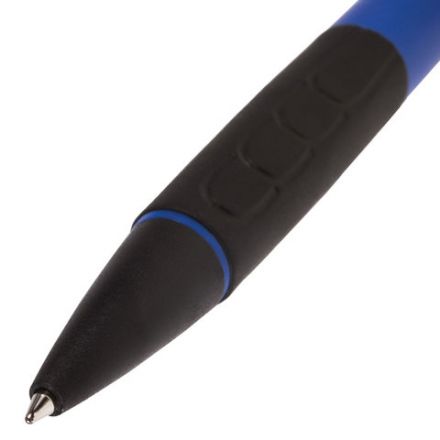 Ручка шариковая автоматическая с грипом BRAUBERG "Klasse", СИНЯЯ, корпус ассорти, узел 0,7 мм, линия письма 0,35 мм, 140588 Ручка шариковая автоматическая с грипом BRAUBERG "Klasse", СИНЯЯ, корпус ассорти, узел 0,7 мм, линия письма 0,35 мм, 140588