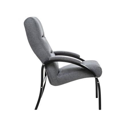 Кресло Leset Лион, Венге, Малмо 95, Ткань Рогожка