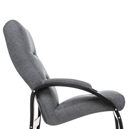 Кресло Leset Лион, Венге, Малмо 95, Ткань Рогожка