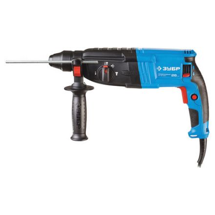 Перфоратор сетевой, 800 Вт, 1200 оборотов/мин, 4800 ударов/мин, патрон SDS+, ЗУБР ЗП-26-800 К Перфоратор сетевой, 800 Вт, 1200 оборотов/мин, 4800 ударов/мин, патрон SDS+, ЗУБР ЗП-26-800 К