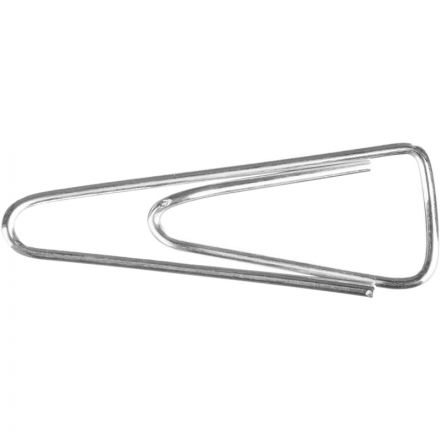 Скрепки Attache оцинкованные треугольные 25 мм, негофрированные, 100шт/уп Скрепки Attache оцинкованные треугольные 25 мм, негофрированные, 100шт/уп