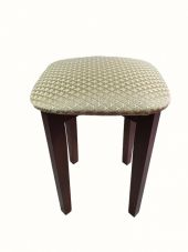 Табурет Джуно Темный орех/прованс беж Табурет Джуно Темный орех/прованс беж