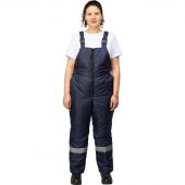 Полукомбинезон рабочий зимний женский з46-ПК синий (р.56-58) 158-164 Полукомбинезон рабочий зимний женский з46-ПК синий (р.56-58) 158-164