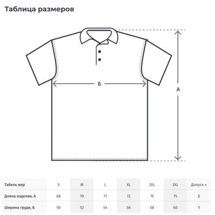 Рубашка Поло (190г.) кор.рукав серая (XXXL) Рубашка Поло (190г.) кор.рукав серая (XXXL)