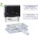 Штамп самонаборный NEW Printer С40-Set-F 6/4стр+рам.23х59мм 2кассы кор.черн