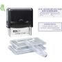 Штамп самонаборный NEW Printer С40-Set-F 6/4стр+рам.23х59мм 2кассы кор.черн Штамп самонаборный NEW Printer С40-Set-F 6/4стр+рам.23х59мм 2кассы кор.черн