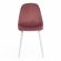 Стул BREEZE (mod. 4724) Велюр/металл , 44 х 53 х 87 см, Coral (коралловый) HLR44 / белый