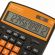 Калькулятор настольный BRAUBERG EXTRA COLOR-12-BKRG (206x155 мм), 12 разрядов, двойное питание, ЧЕРНО-ОРАНЖЕВЫЙ, 250478