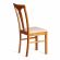 Стул - Гермес/ Hermes дерево гевея, 43х49х94см, Espresso, ткань бежевая (S178-4)