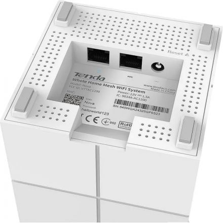 Wi-Fi mesh система Tenda MW6(3-PACK) AC1200 3шт/уп Wi-Fi mesh система Tenda MW6(3-PACK) AC1200 3шт/уп