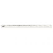 Линейка 50см СТАММ, пластиковая, прозрачная, бесцветная Линейка 50см СТАММ, пластиковая, прозрачная, бесцветная