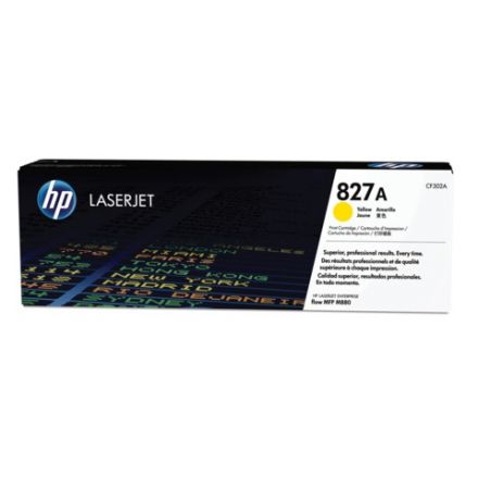 Картридж лазерный HP (CF302A) Color LaserJet M880, №827A, желтый, оригинальный, ресурс 32000 страниц Картридж лазерный HP (CF302A) Color LaserJet M880, №827A, желтый, оригинальный, ресурс 32000 страниц