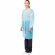 Халат на липучках 20гр/м2 р.XXXL, голубой (10шт/упак),арт.406-878-008,к Халат на липучках 20гр/м2 р.XXXL, голубой (10шт/упак),арт.406-878-008,к