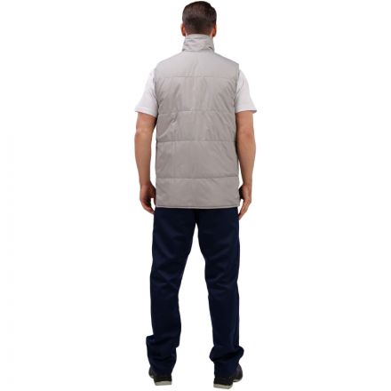 Жилет рабочий зимний Комфорт+ серый (размер 48-50, рост 170-176)