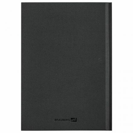 Скетчбук, белая бумага 150 г/м2, 148х210 мм, 64 л., книжный твердый переплет, BRAUBERG ART CLASSIC, 115110