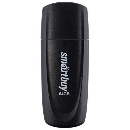 Флеш-диск 64 GB SMARTBUY Scout, USB 2.0, черный, SB064GB2SCK Флеш-диск 64 GB SMARTBUY Scout, USB 2.0, черный, SB064GB2SCK