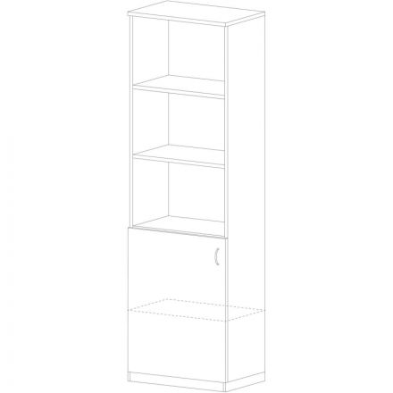 Шкаф PT Арго -колонка А-321 Н бук 108832 Шкаф PT Арго -колонка А-321 Н бук 108832