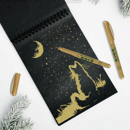 Маркер для декорирования ЗОЛОТОЙ CENTROPEN, круглый наконечник, 1 мм, 2670, 6 2670 0195 Маркер для декорирования ЗОЛОТОЙ CENTROPEN, круглый наконечник, 1 мм, 2670, 6 2670 0195