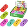 Ластик BRAUBERG KIDS "Fruits", 50х23х10 мм, пастельные цвета ассорти, 272674