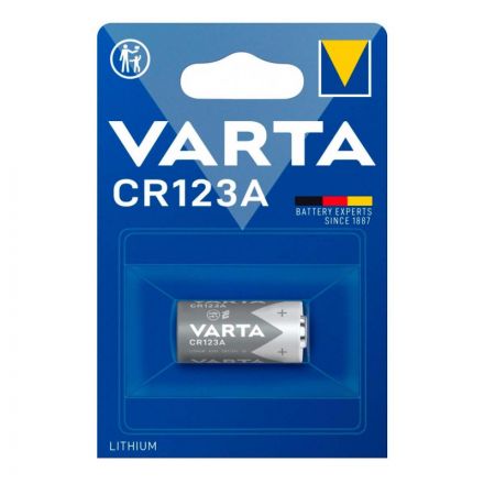 Батарейка Varta Professional CR123A 1шт Lithium 3V (6205) (1/10/100) Батарейка Varta Professional CR123A 1шт Lithium 3V (6205) (1/10/100)