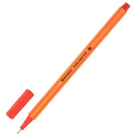 Ручки капиллярные (линеры) 40 ЦВЕТОВ, BRAUBERG "FINE 040", шестигранные, линия 0,4 мм, 144146 Ручки капиллярные (линеры) 40 ЦВЕТОВ, BRAUBERG "FINE 040", шестигранные, линия 0,4 мм, 144146