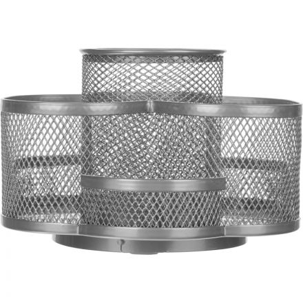 Подставка для канцелярских принадлежностей Attache (7 секций, металлическая сетка, 110x165x175 мм, серебро) Подставка для канцелярских принадлежностей Attache (7 секций, металлическая сетка, 110x165x175 мм, серебро)