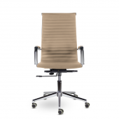 Кресло СН-300 Кайман В soft хром Ср S-0413 (кофейный) Кресло СН-300 Кайман В soft хром Ср S-0413 (кофейный)