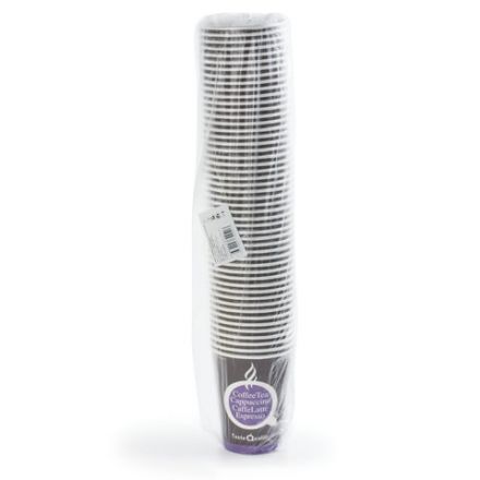 Стакан одноразовый бумажный 300/430 мл, D 90 мм, КОМПЛЕКТ 50 шт., однослойный, Taste Quality, холодное/горячее, ФОРМАЦИЯ, HB90-430-0058, HB90-430-0058-5