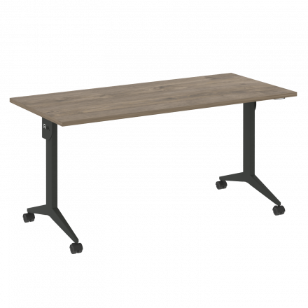 X-Pull Стол складной мобильный X.M-4.7 Тиквуд тёмный/Антрацит металл 1580*720*753
