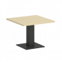 Home Office Стол журнальный квадратный VR.SP-5-60.2G Клён/Антрацит металл 600*600*450 Home Office Стол журнальный квадратный VR.SP-5-60.2G Клён/Антрацит металл 600*600*450