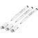 Капиллярные ручки линеры для рисования 3 шт., черные, 0,3/0,4/0,8 мм, BRAUBERG ART DEBUT, 143939