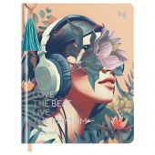 Дневник 1-11 кл. 48л. (твердый) BG "Love the beat", иск. кожа, тиснение фольгой, печать, кисточка иск. кожа, ляссе Дневник 1-11 кл. 48л. (твердый) BG "Love the beat", иск. кожа, тиснение фольгой, печать, кисточка иск. кожа, ляссе