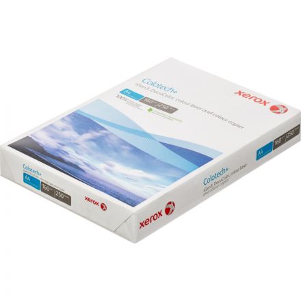 Бумага для цв.лазер.печ. Xerox Colotech + ( A4, 160 г/кв.м, 250)