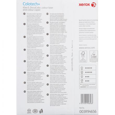 Бумага для цв.лазер.печ. Xerox Colotech + ( A4, 160 г/кв.м, 250)