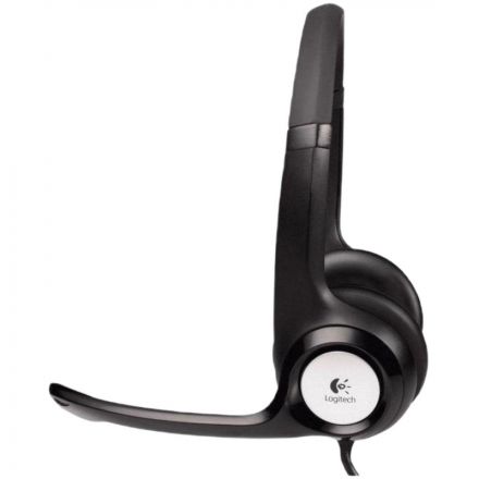 Гарнитура Logitech проводная H390, Black [981-000803