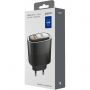 Зарядное устройство сет. PERO TC11 USB-A QC3.0 + USB-C PD, 45W черный