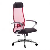 Кресло Метта комплект 18 красное, пластик