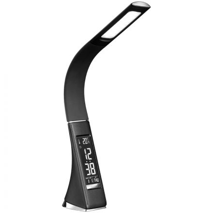 Светильник настольный на подставке Artstyle TL-219B, 6Вт, LED, сенс. упр. часы, календарь, черный Светильник настольный на подставке Artstyle TL-219B, 6Вт, LED, сенс. упр. часы, календарь, черный