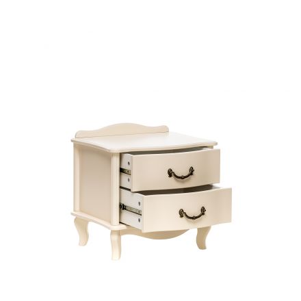 Тумба прикроватная Leset "Джульетта" (2 ящ.), Дуб шампань Тумба прикроватная Leset "Джульетта" (2 ящ.), Дуб шампань