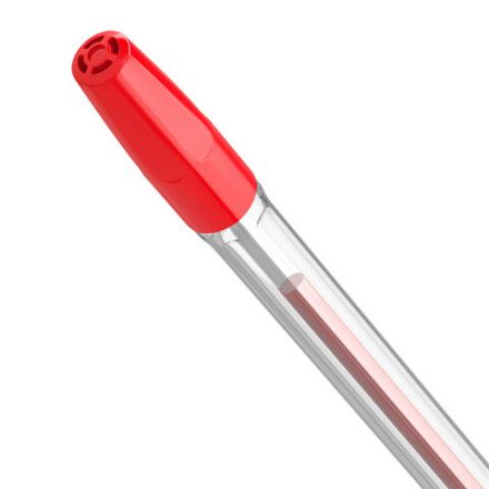 Ручка шариковая BRAUBERG "M-500 CLASSIC", КРАСНАЯ, корпус прозрачный, узел 0,7 мм, линия письма 0,35 мм, 143446 Ручка шариковая BRAUBERG "M-500 CLASSIC", КРАСНАЯ, корпус прозрачный, узел 0,7 мм, линия письма 0,35 мм, 143446