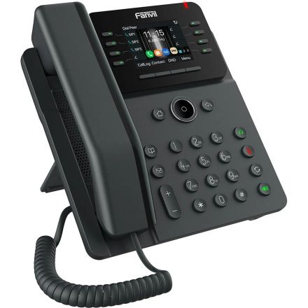 IP-телефон Fanvil V62W,HD voice, 8 SIP,2.8 Inch,Opus+IPV6,21 DSS,WIFI,PSU