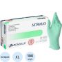 Перчатки нитрил. н/с. н/о ,зеленые 185 NitriMax (XL) 50п/уп, 4гр
