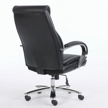 Кресло офисное BRABIX PREMIUM "Advance EX-575", хром, экокожа, черное, 531825 Кресло офисное BRABIX PREMIUM "Advance EX-575", хром, экокожа, черное, 531825